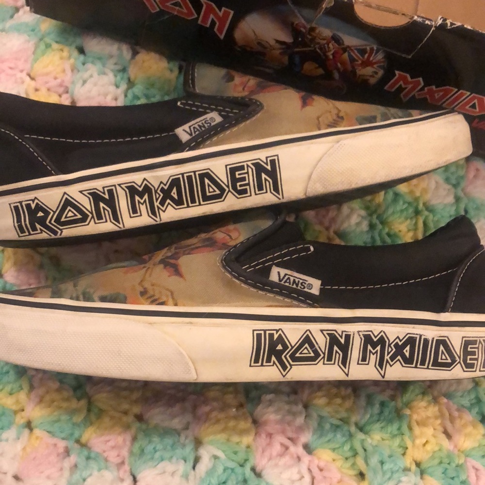 - Iron Maiden Vans size 6.5 / 5 The Trooper